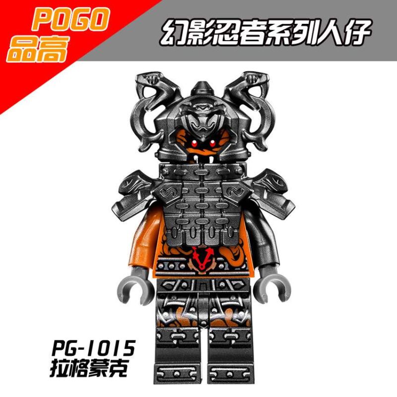 Ninjago Commander Raggmunk Minifiguren PG-1015