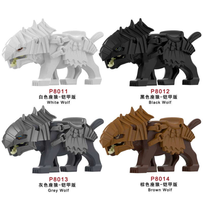 Lord of the Rings Grey Wargs Armor minifigurens P8013 – Bild 2