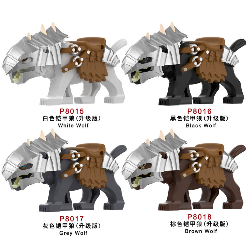 Lord of the Rings Grey Wargs Armor Upgrade minifigurens P8017 – Bild 2