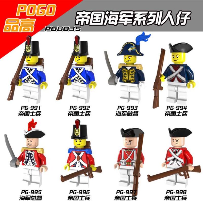 Mittelalterlicher Blaumantelsoldat (Minifiguren) PG-992 – Bild 2