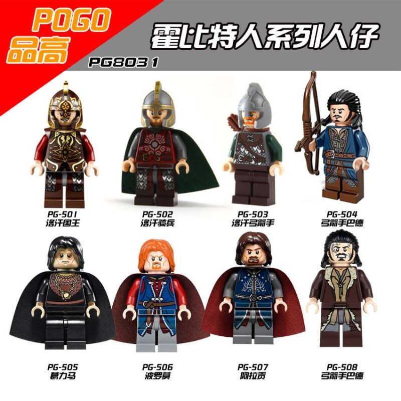 Herr der Ringe König Theoden Minifiguren PG-501 – Bild 2