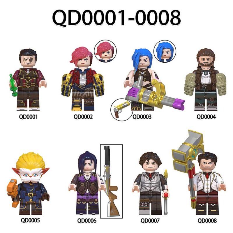TV Show Arcane Vi minifigurens QD0002 – Bild 2