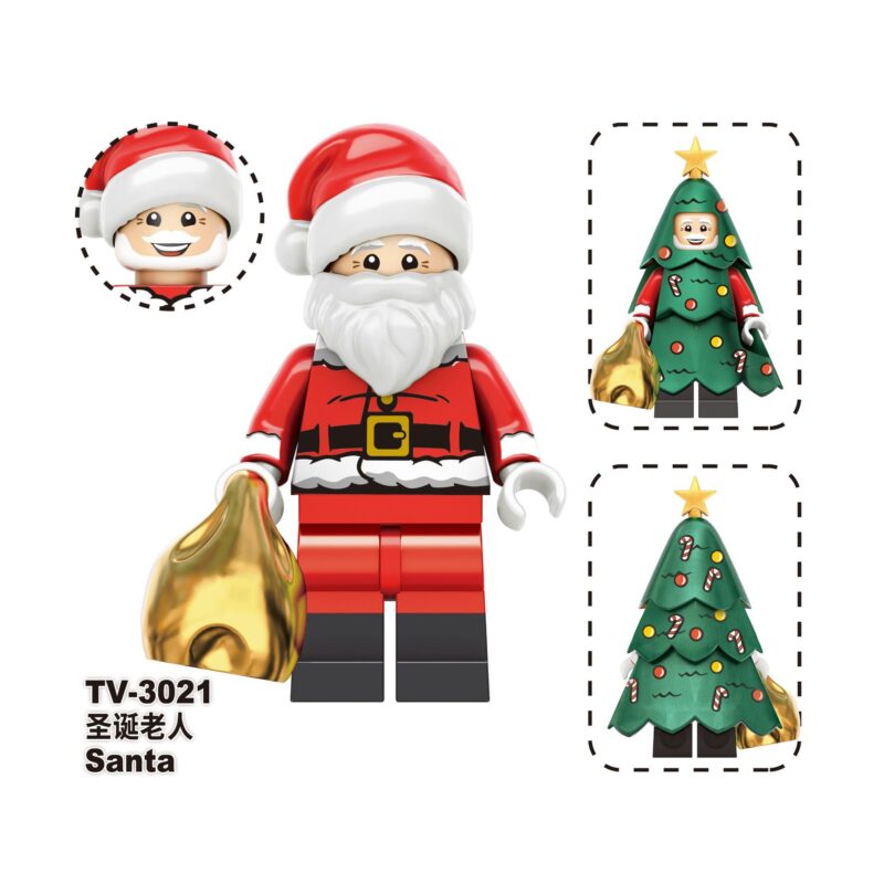 Weihnachtsmann-Minifiguren TV3021