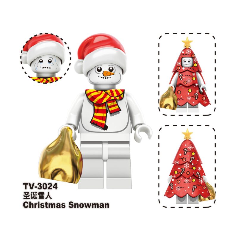 Santa Snowman Minifiguren TV3024
