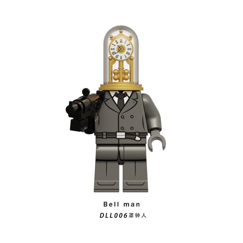 Skibidi Battle: Bell Man Minifiguren DLL006