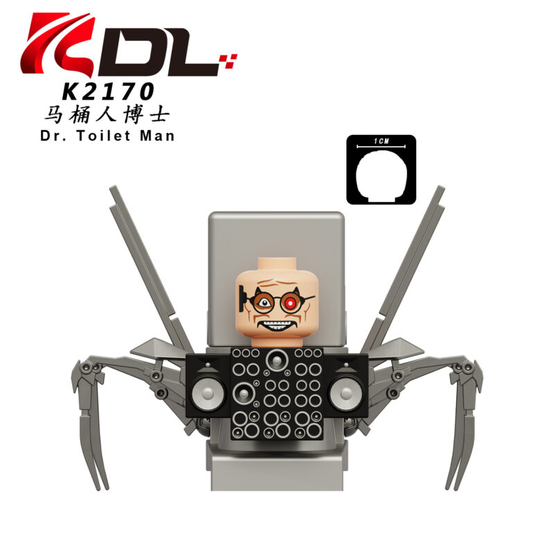 Skibidi Battle Dr. Toilet Man (Minifiguren) K2170