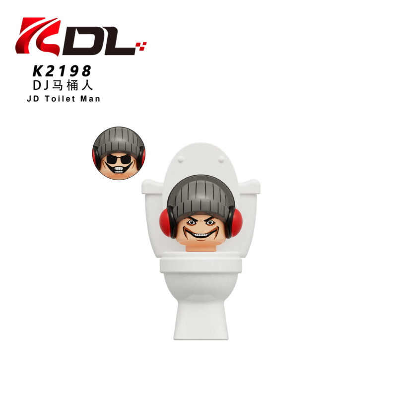 Skibidi Battle JD Toilet Man Minifiguren K2198