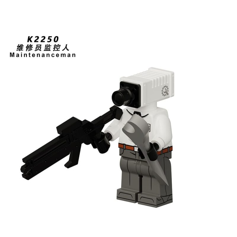 Skibidi Battle Maintenanceman Minifiguren K2250