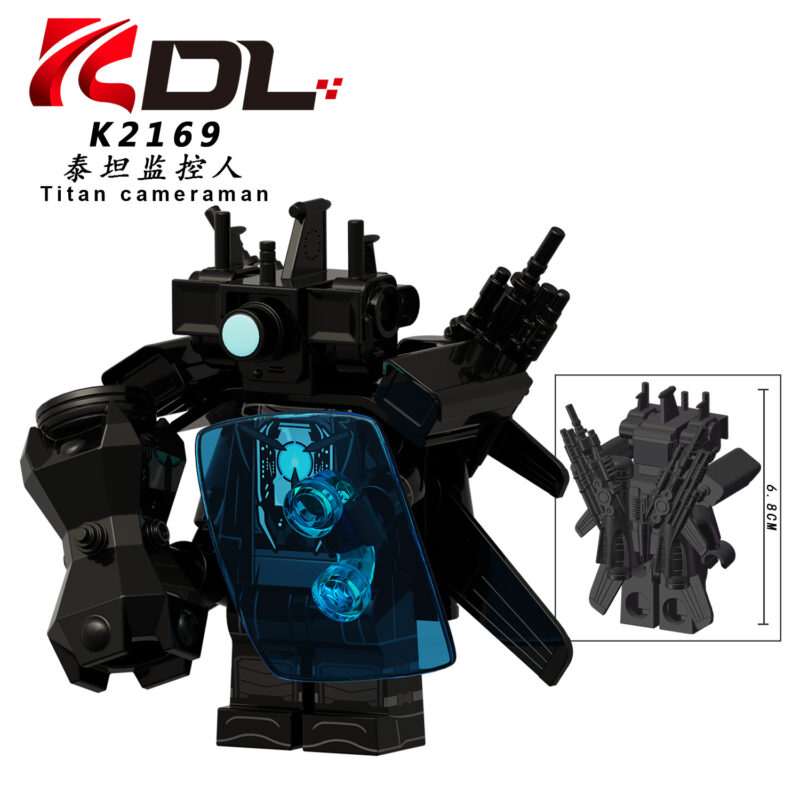 Skibidi Battle Titan Camerman minifigurens K2169