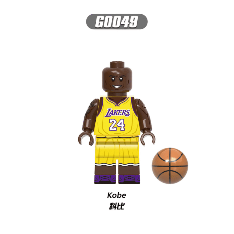 Sport Basketball Kobe Bryant Minifiguren G0049