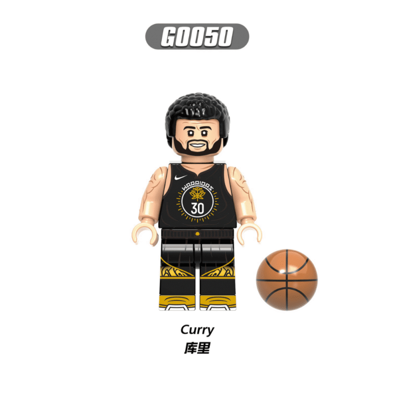 Sport Basketball Stephen Curry Minifiguren G0050