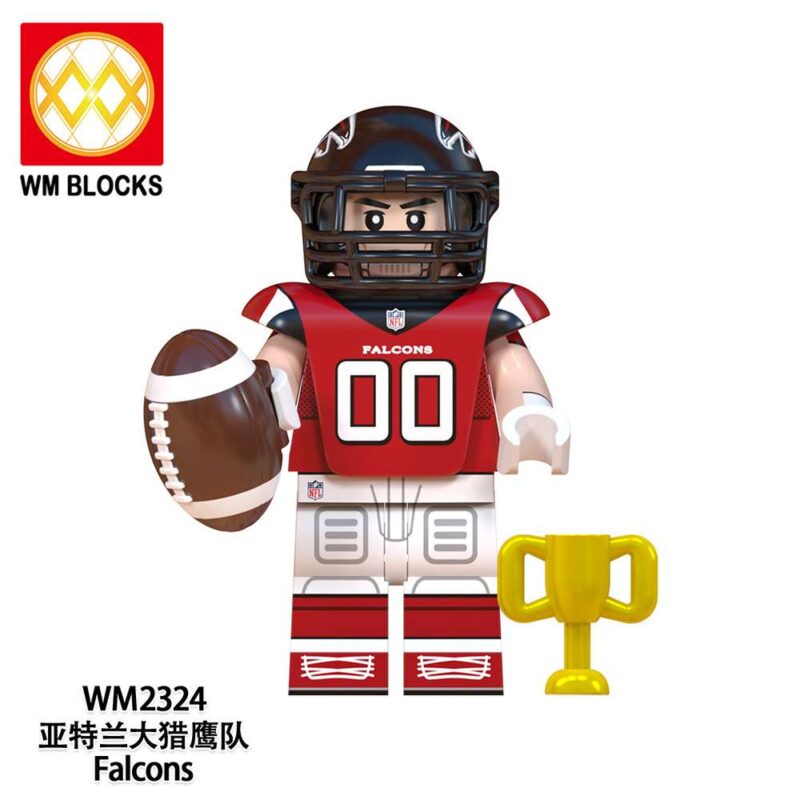 Sport Football Atlanta Falcons Footballer Minifiguren WM2324