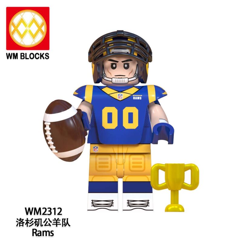 Football-Spieler der Los Angeles Rams WM2312