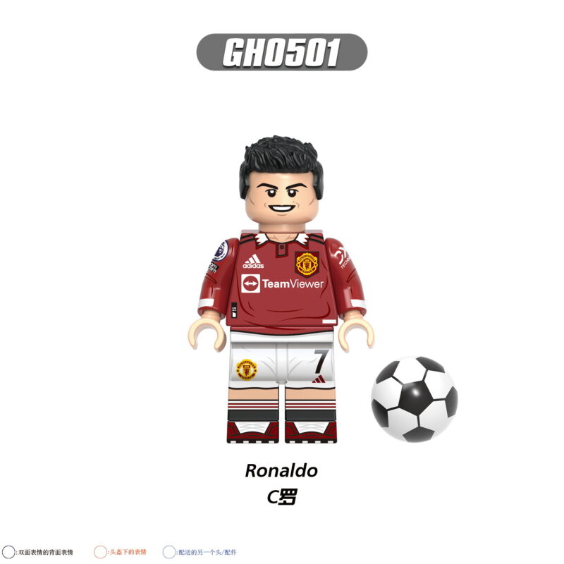Sport Fußball Cristiano Ronaldo Minifiguren GH0501