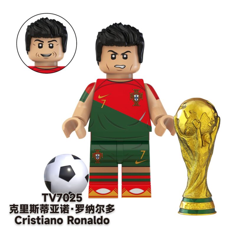 Sport Fußball Cristiano Ronaldo Minifiguren TV7025