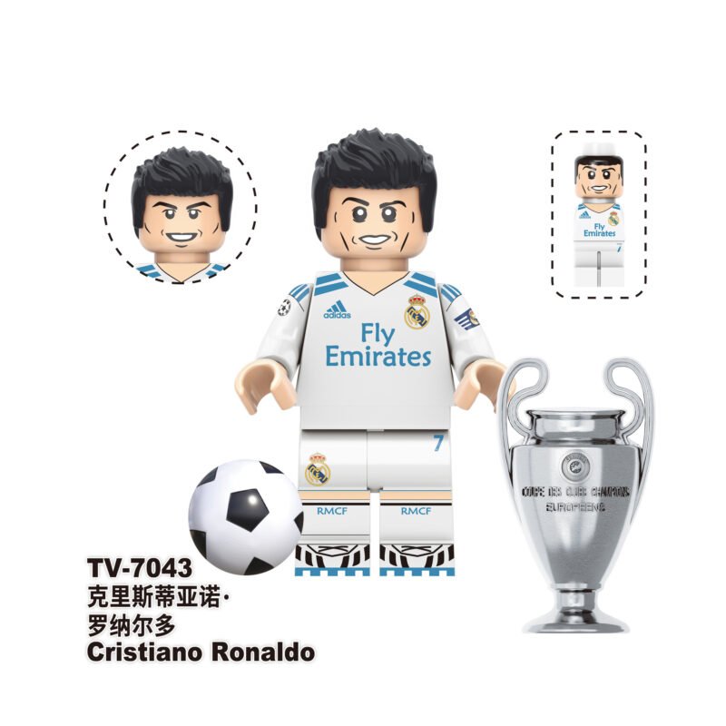 Sport Fußball Cristiano Ronaldo Minifiguren TV7043