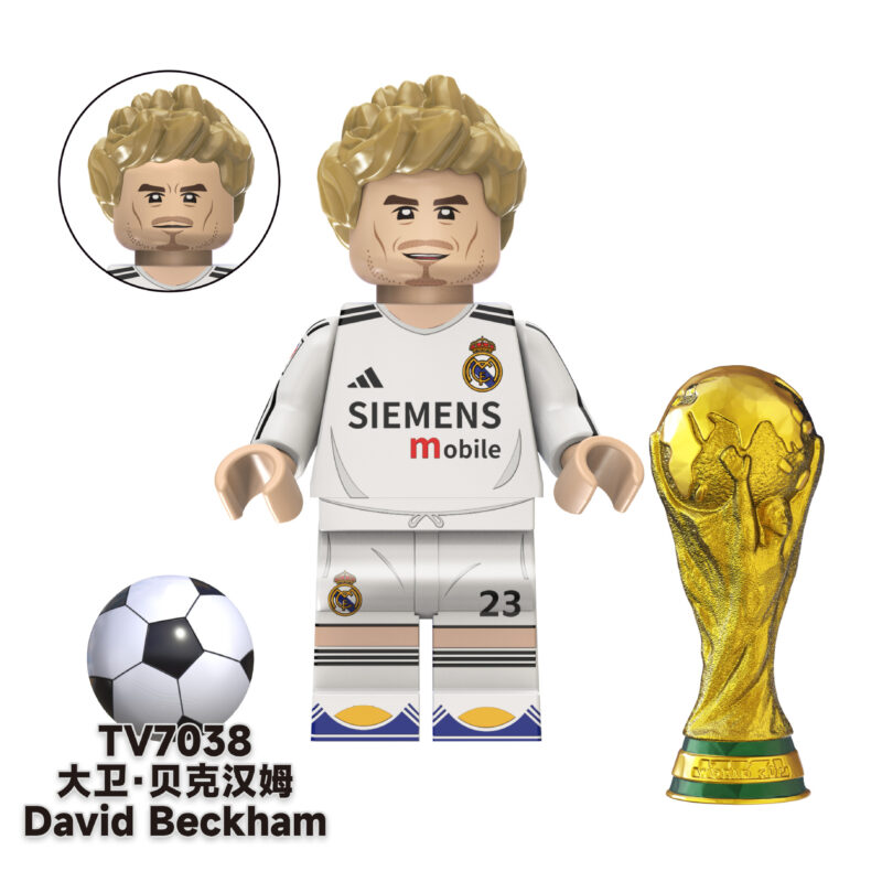Sport Soccer David Beckham Minifiguren TV7038