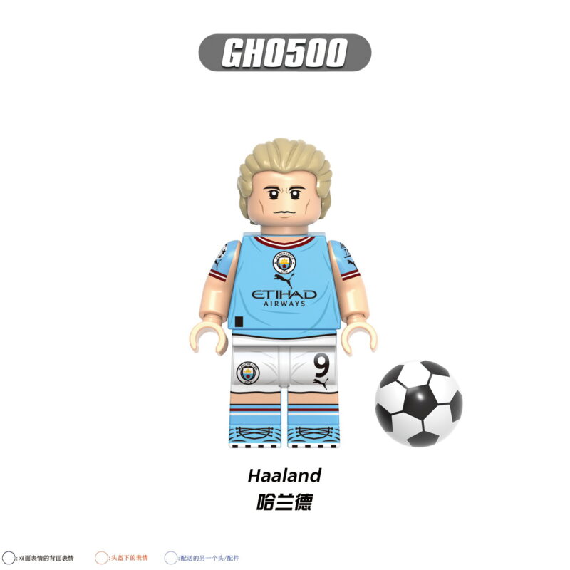 Sport Fußball Erling Haaland Minifiguren GH0500