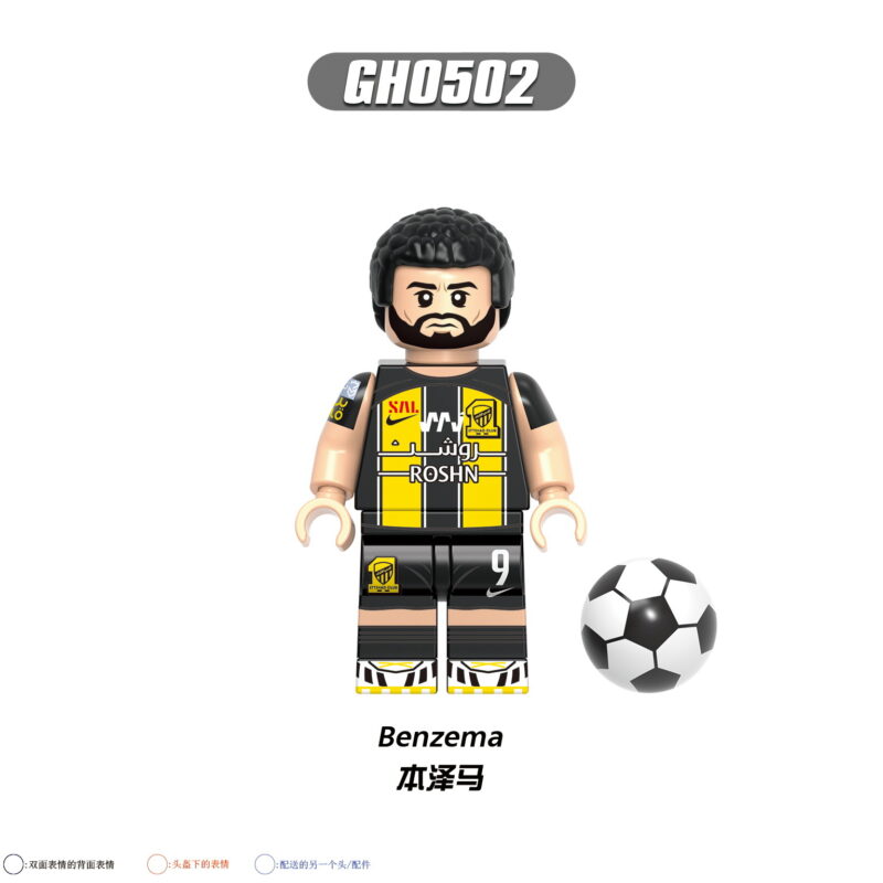 Sport Soccer Karim Benzema Minifiguren GH0502
