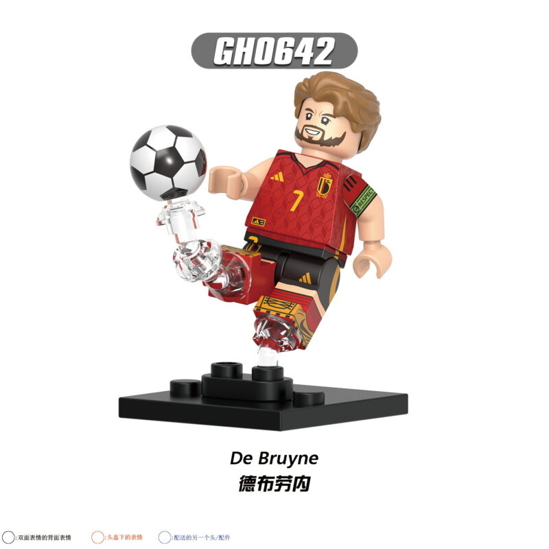 Sport Fußball Kevin De Bruyne Minifiguren GH0642