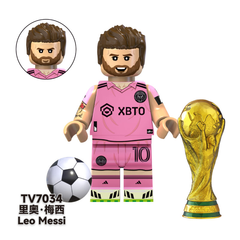 Sport Fußball Lionel Messi Minifiguren TV7034