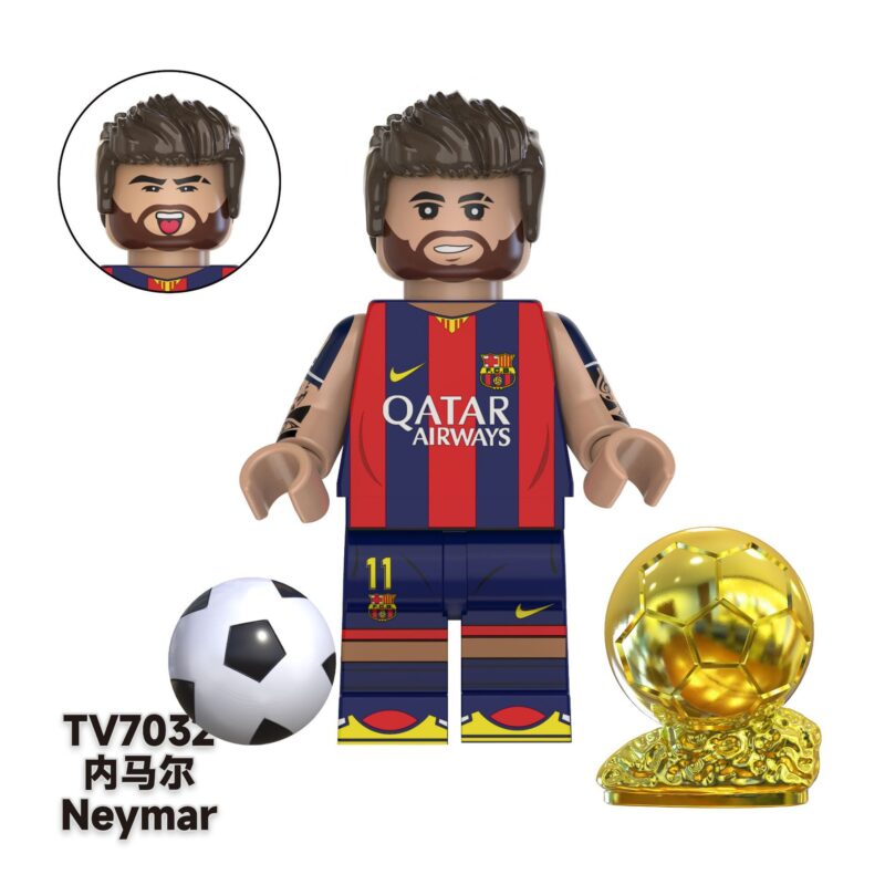 Neymar da Silva Santos Junior (Sport-Fußball) Minifiguren TV7032