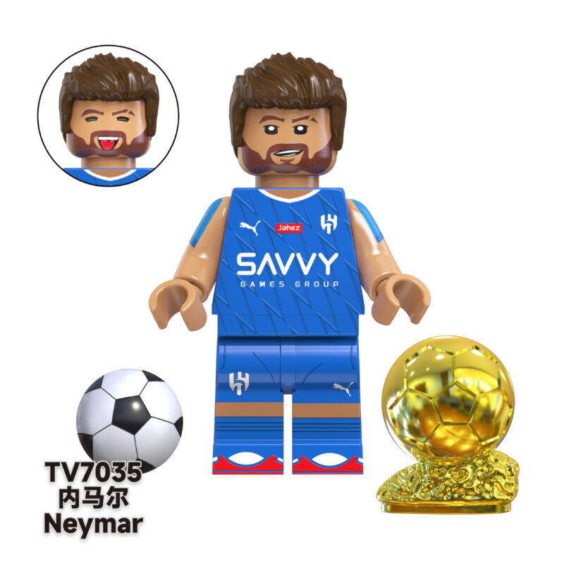 Neymar da Silva Santos Júnior Minifiguren (Sportfußball) TV7035