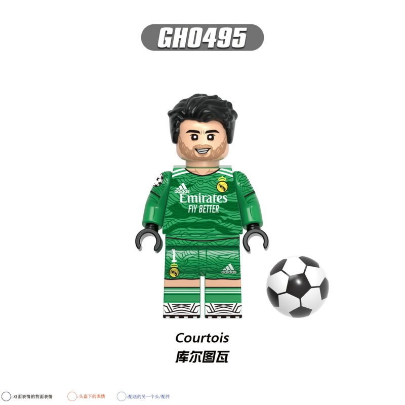 Sport Fußball Thibaut Courtois Minifiguren GH0495