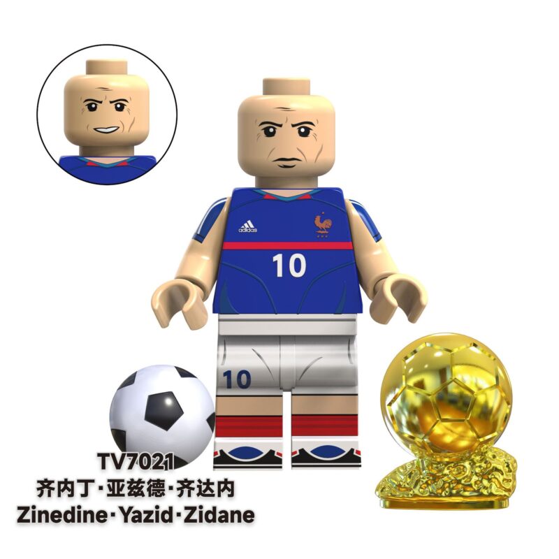 Sport: Fußball: Zinedine Zidane (Minifiguren) TV7021