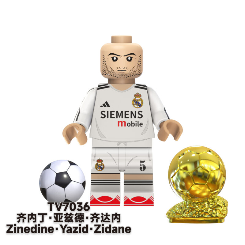 Zinedine Zidane Minifiguren (Fußball) TV7036