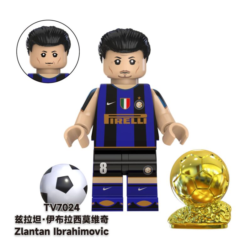 Sport Fußball Zlatan Ibrahimovic Minifiguren TV7024