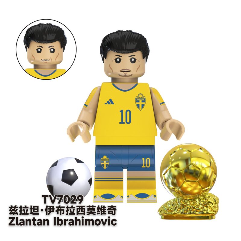 Sport Fußball Zlatan Ibrahimovic Minifiguren TV7029