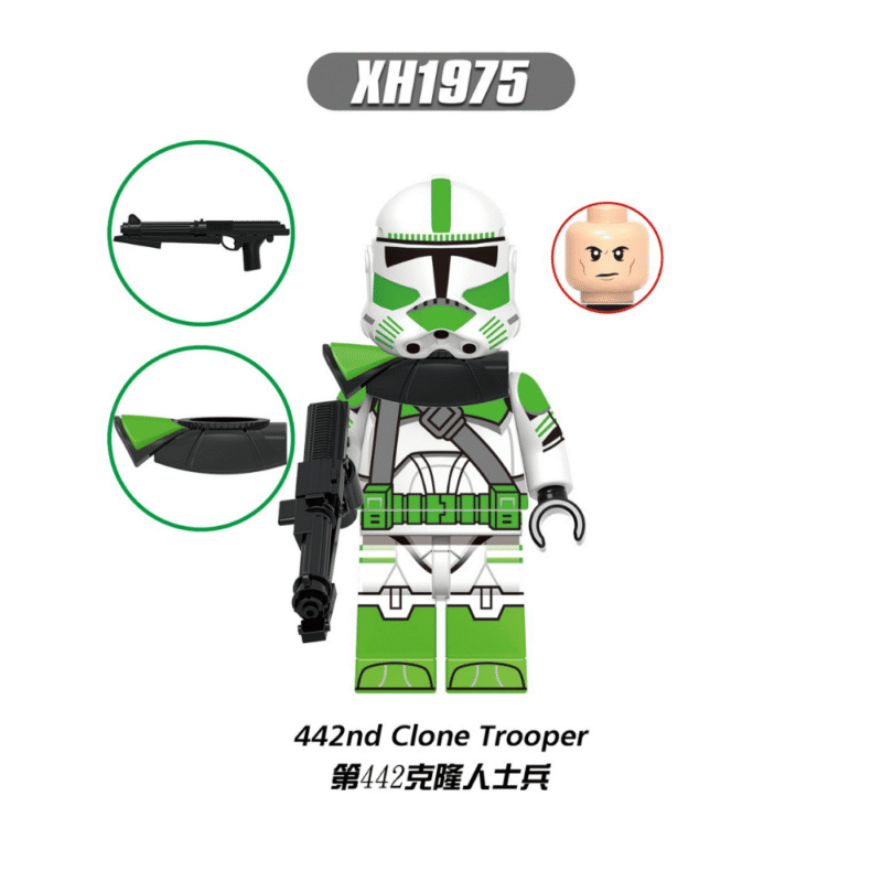 Star Wars 442. Belagerungsbataillon Klontruppen Minifiguren XH1975