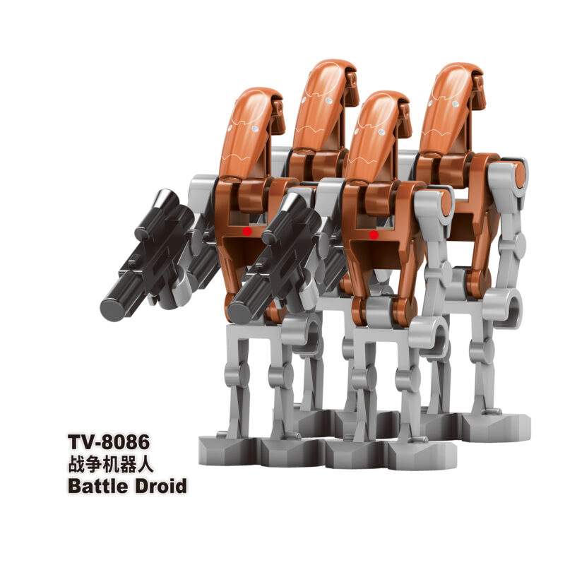 Star Wars Kampfdroiden Minifiguren TV8086