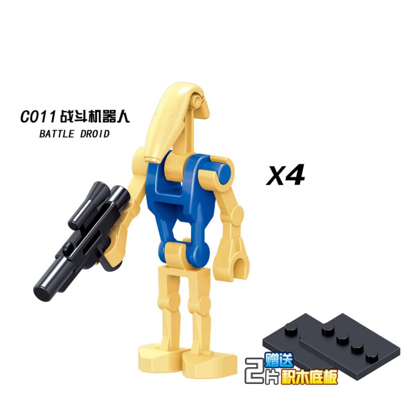 Star Wars Kampfdroid X4 Minifiguren C011