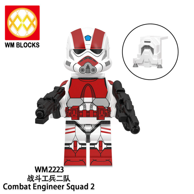 Star Wars Coruscant Engineer Squad 2 Minifiguren WM2223