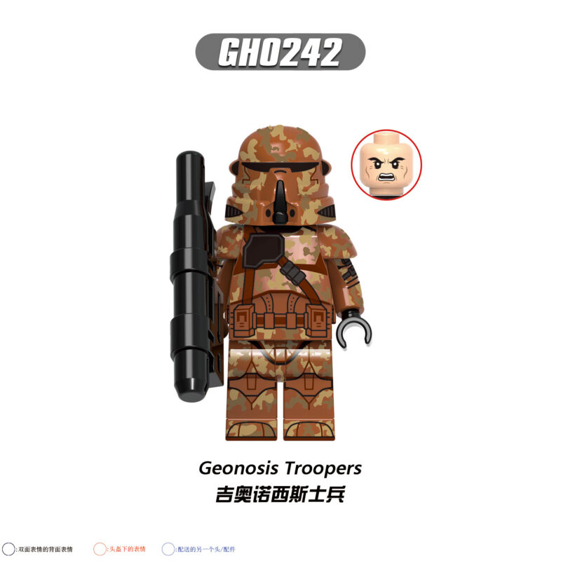 Star Wars Geonosis Airborne Clone Trooper Minifiguren GH0242
