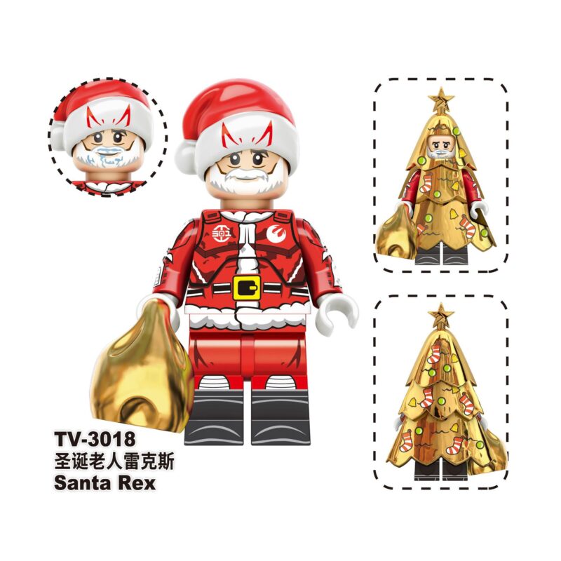 Star Wars Santa Captain Rex Minifiguren TV3018