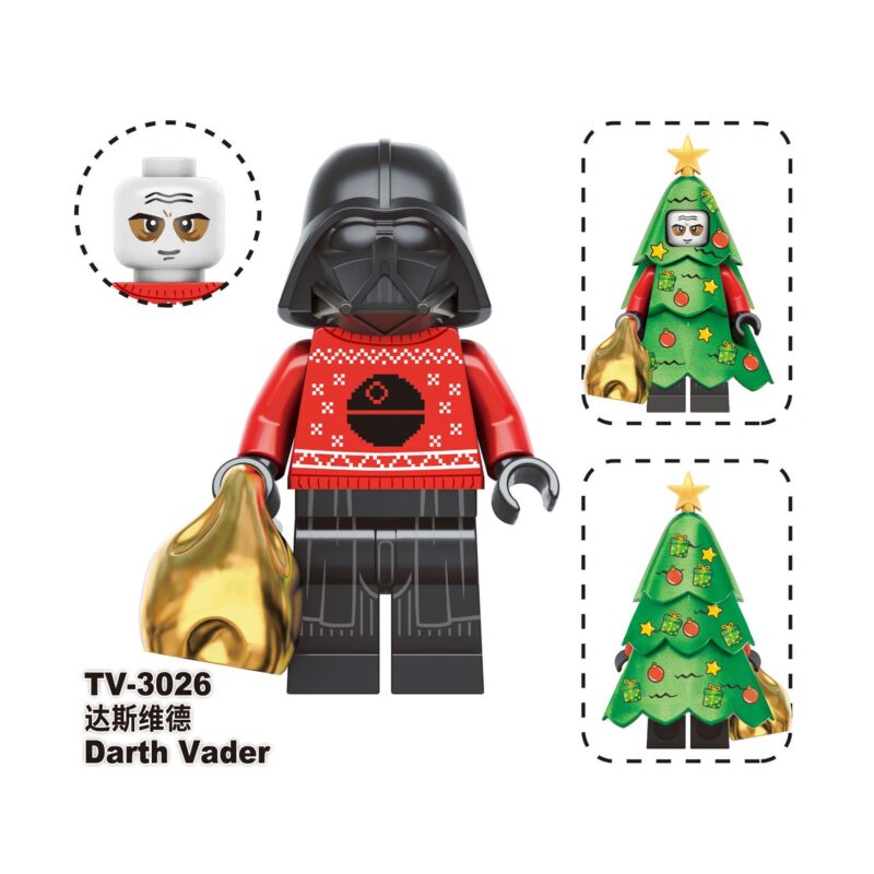 Star Wars Santa Darth Vader Minifiguren TV3026