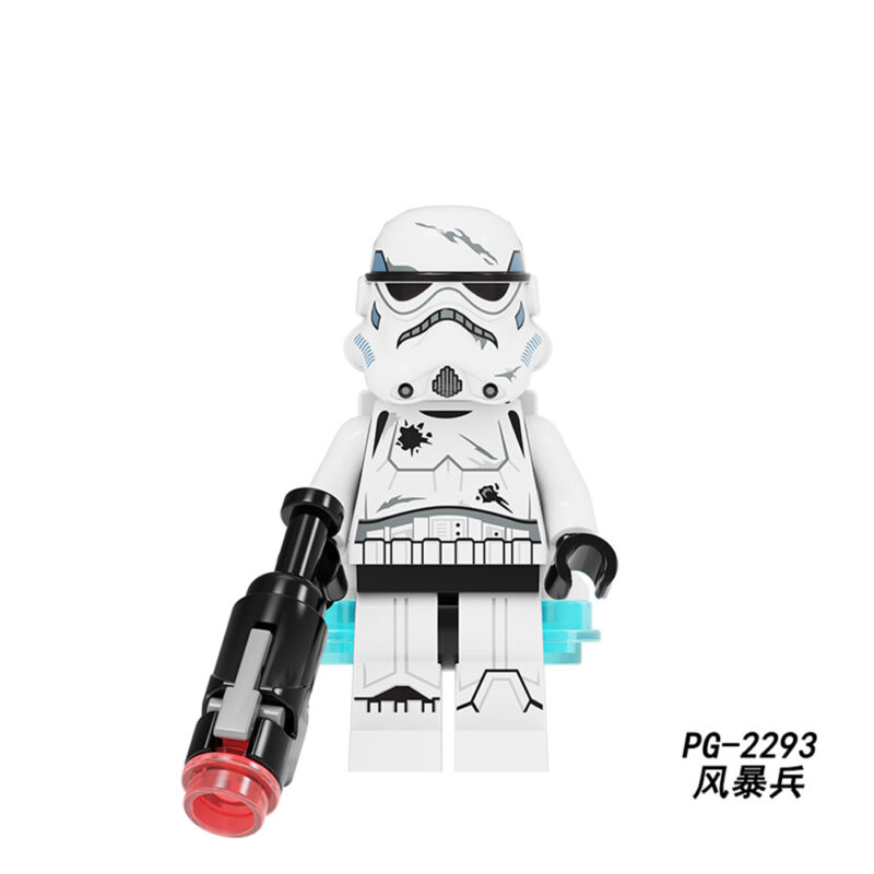 Star Wars Stormtrooper Battle Damaged Minifiguren PG-2293