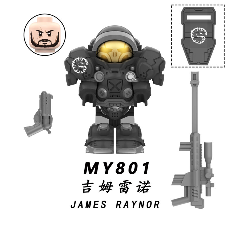 Starcraft James Eugene Raynor minifigurens MY801