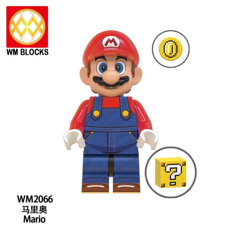 Cartoon Super Mario Minifiguren WM2066