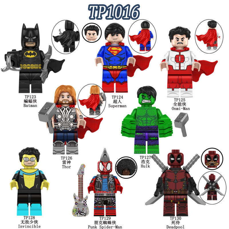 Marvel Spider-Punk Across the Spider-Verse minifigurens TP129 – Bild 2