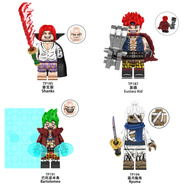 One Piece Shanks Minifiguren TP185 – Bild 2