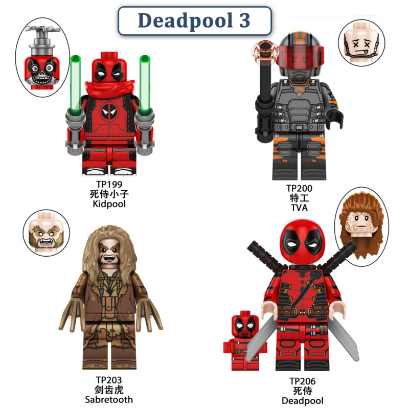 Marvel Sabretooth The Void Minifiguren TP203 – Bild 2