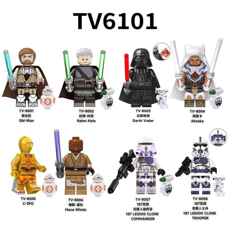 Star Wars 187. Legion Kommandant Minifiguren TV-8007 – Bild 2