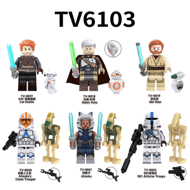 Star Wars Ahsoka Tano Minifiguren TV-8021 – Bild 2