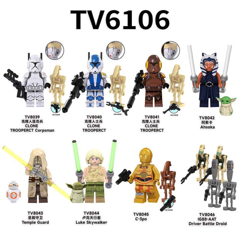 Star Wars: Clone Trooper Minifiguren TV-8040 – Bild 2