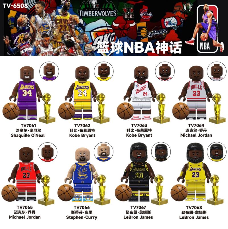 Lebron James (Basketball) (Minifiguren) TV7068 – Bild 2