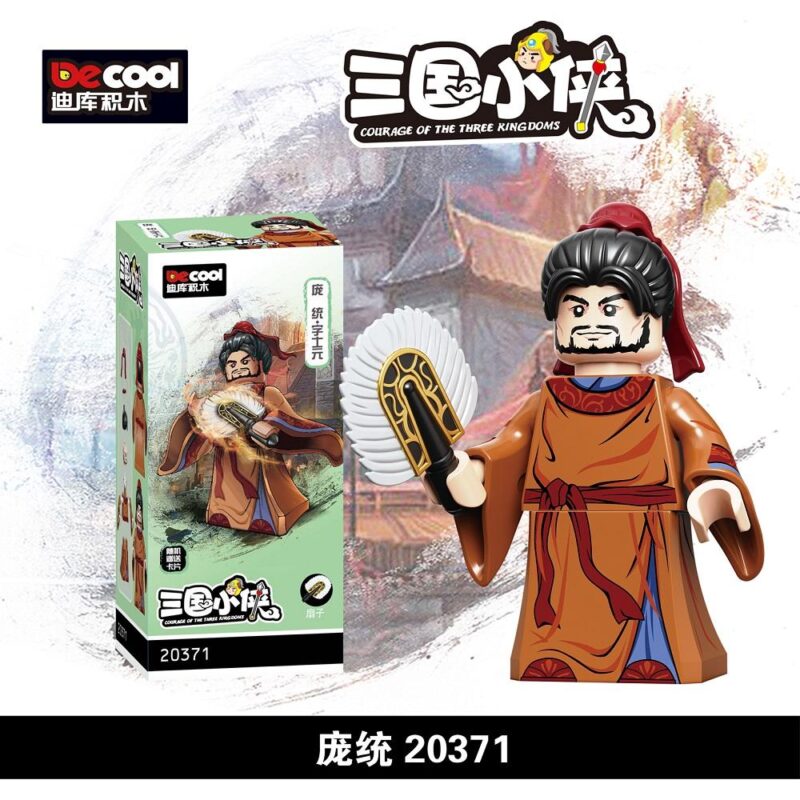 Drei Königreiche (Pang) Tong Decool Minifiguren 20371